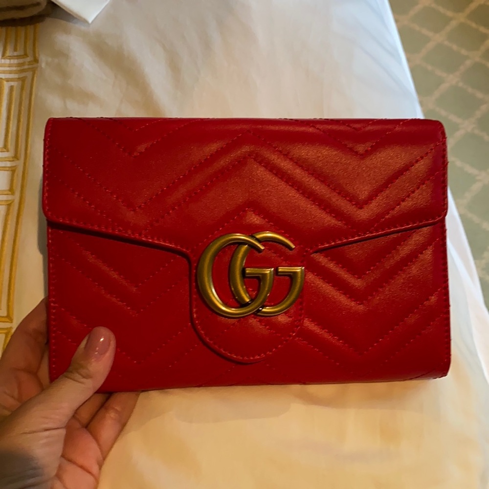 Fake Gucci clutch, never used